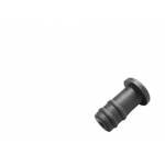 BP- 2.4 (4.2), Zaślepki  gumowe czarne, Otwór montażowy 2,4mm, Opak.500szt