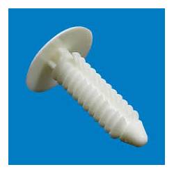 BPF7-15 (15.0) WHITE,Nity plastikowe grzebieniowe,otwór montażowy 7 mm, długość 15 mm,Białe 500szt